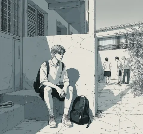 静默轨道线作品封面，科幻未来题材